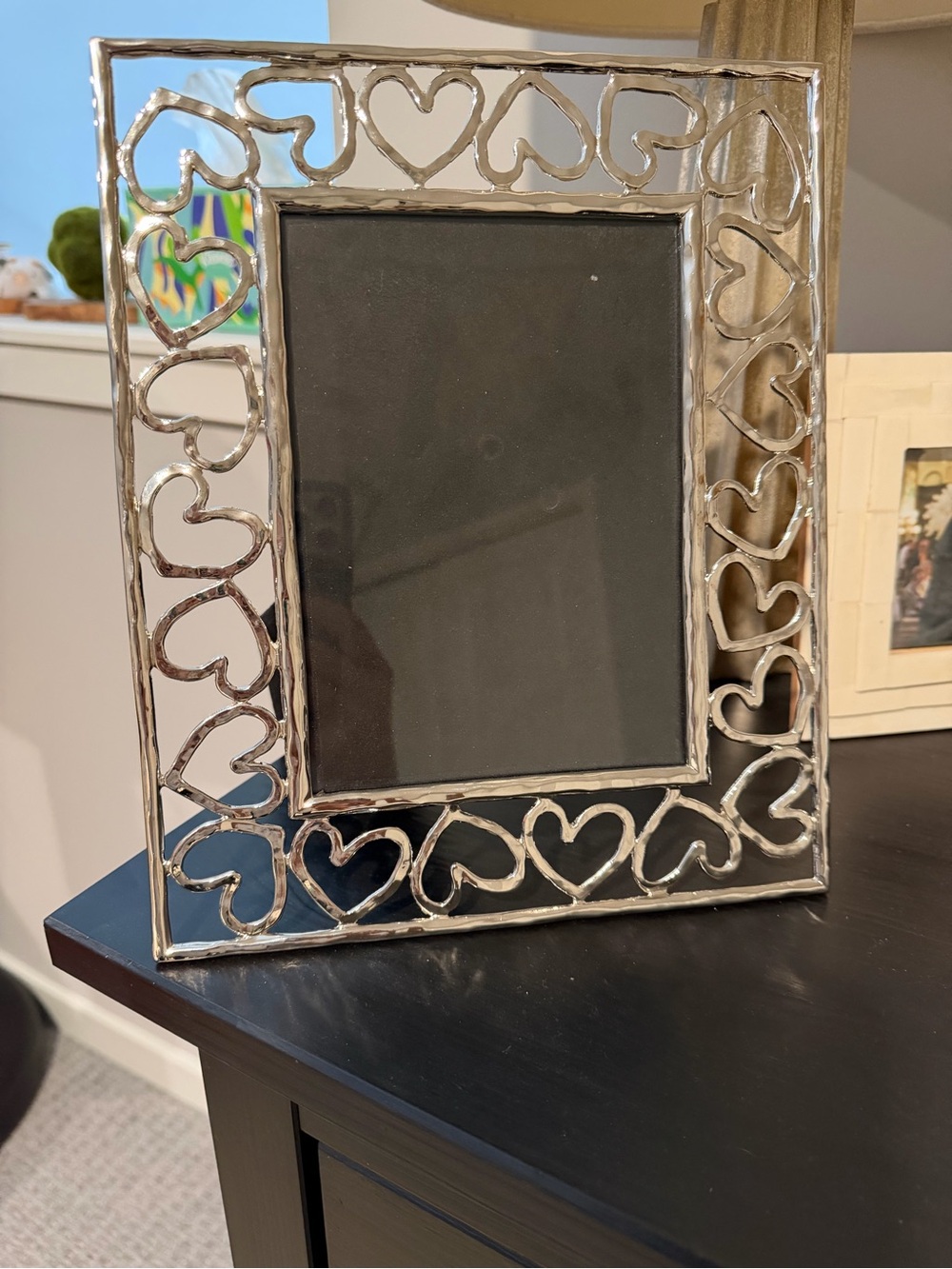 Michael Aram Silver Heart Frame Picture Frame - Elegant Home Accent